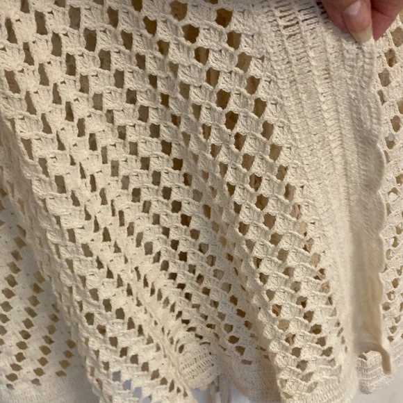 Handmade Boho Crochet Cardigan with Floral Embroidery - Picture 7 of 14